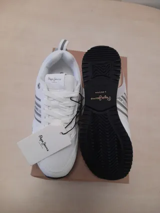 Zapatillas Pepe Jeans Blancas Talla 37