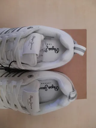 Zapatillas Pepe Jeans Blancas Talla 37