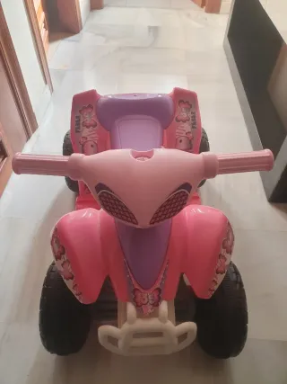 Quad infantil rosa y morado