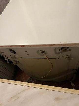 Lavadora Blanca antigua