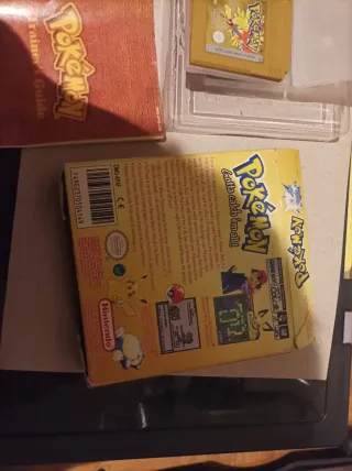 Pokémon Gold Game Boy Color Caja y Manual