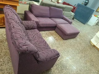 Sofá 3+2 Lila Tela
