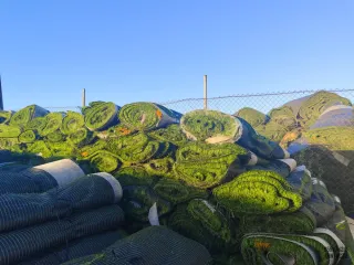 Césped artificial reciclado