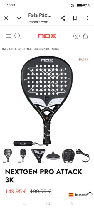 !OFERTA! NOX NEXTGEN ATTACK 3K NUEVA