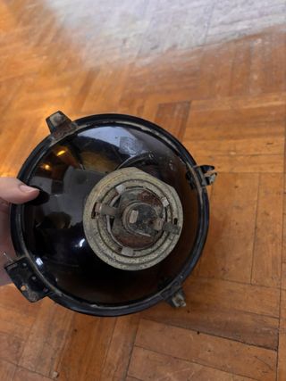 Dos faros halógenos H4 para Seat 850 o 124