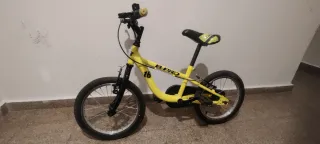 Bicicleta infantil B-PRO 16 amarilla