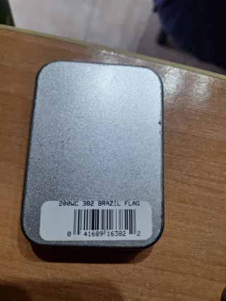Zippo Francia 98 Brasil - Con caja original