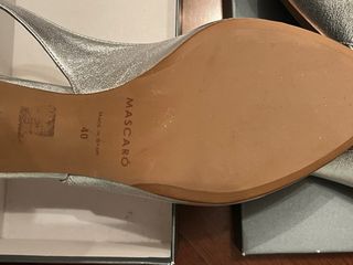 Zapatos fiesta Jaime Mascaró plateados