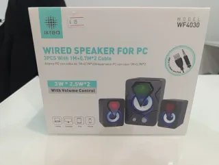 Altavoces PC Ikrea WF4030 3PCS
