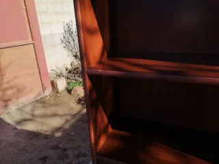 Estantería baja cerezo