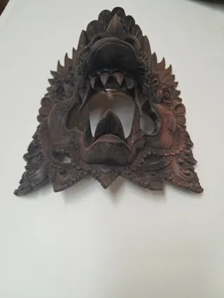 Máscara Balinesa Barong Madera