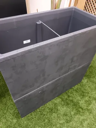 Jardinera Deroma Autorriego Gris 79x39 cm