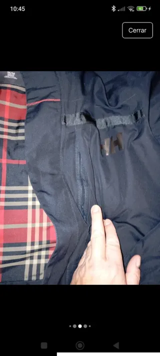 Chaquetón Helly Hansen Azul marino