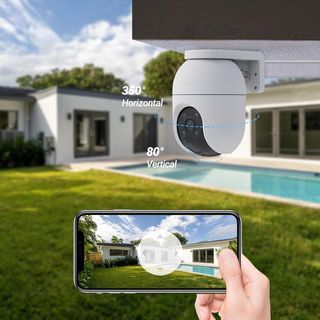 Cámara vigilancia WiFi para exteriores EZVIZ 360°