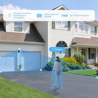 Cámara vigilancia WiFi para exteriores EZVIZ 360°