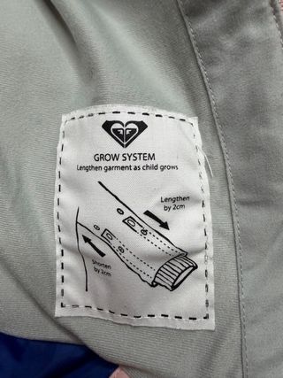 Chaqueta y pantalón de esquí Roxy niña 4-5 años