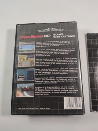 Super Monaco GP Sega Megadrive