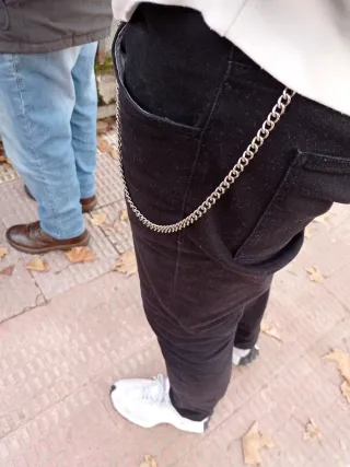 COLGANTE BALA,  PULSERA, CADENA PANTALÓN.