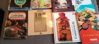 Libros de cocina. Variados.