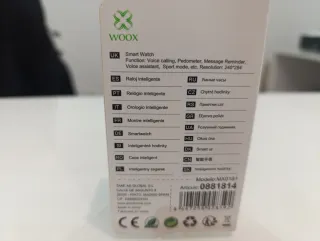 Reloj Inteligente WOOX Llamadas Voz Rosa