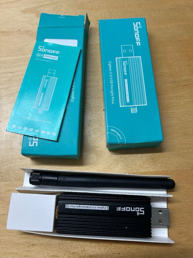 2 x SONOFF Universal Zigbee 3.0 USB Dongle Plus