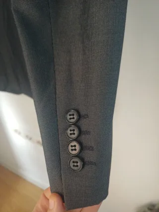 Traje Chaqueta Nùñez de Arenas Talla 58 Gris