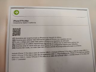 iPhone 17 Pro Max 256GB Azul