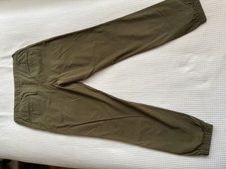 Pantalón Jogger Mango Caqui Talla 40