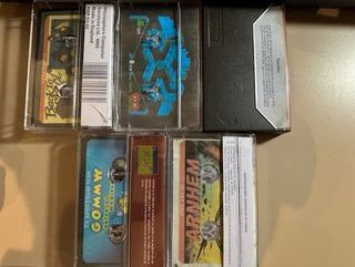 5 Juegos ZX Spectrum: GOMMY, Arnhem, Baba-Liba, et