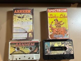 5 Juegos ZX Spectrum: GOMMY, Arnhem, Baba-Liba, et