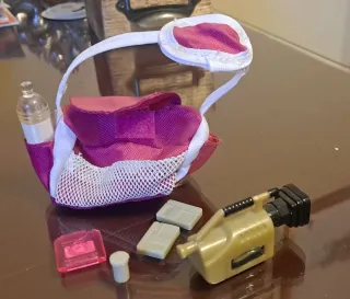 Kit Barbie Periodista Mochila Cámara Accesorios