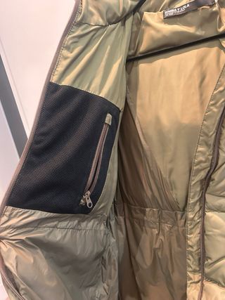 Chaquetón 3/4 Bimba y Lola verde T. M