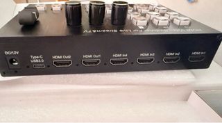 Mezclador Vídeo HOMI Streaming Negro