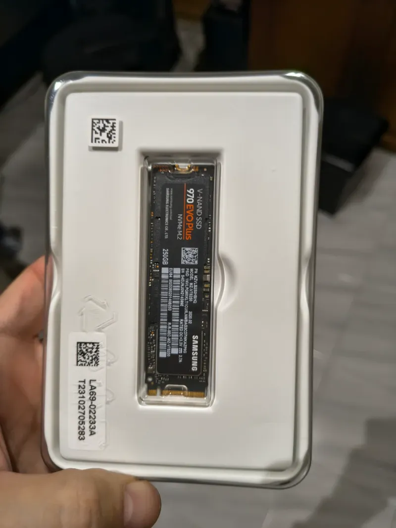 SSD NVMe Samsung 970 EVO Plus 250GB