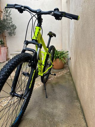 Bicicleta BH amarilla fluor Montaña Juvenil