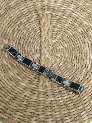 Pulsera Viceroy Acero Inoxidable y Fibra Carbono
