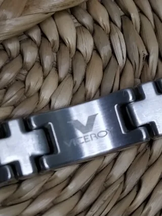 Pulsera Viceroy Acero Inoxidable y Fibra Carbono