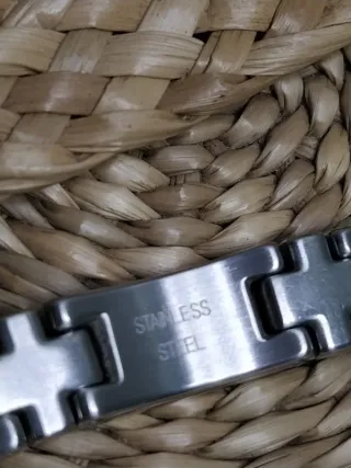 Pulsera Viceroy Acero Inoxidable y Fibra Carbono