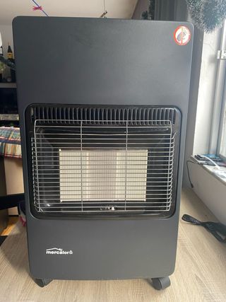 Estufa de butano Mercalor sin regulador