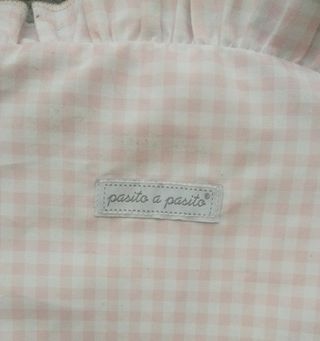 Trona para muñeca rosa