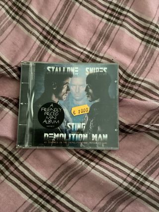 CD ost Sting Demolition Man Soundtrack