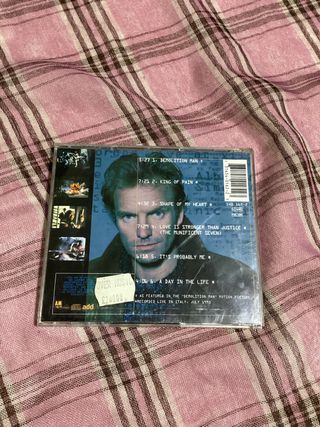 CD ost Sting Demolition Man Soundtrack