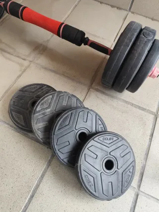 Juego de pesas desmontable