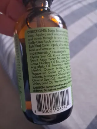 2x Mielle Rosemary Mint Oil