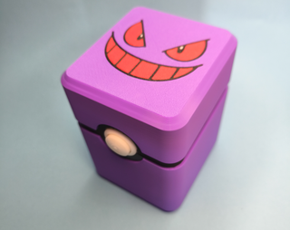 Cajas Mazo Pokémon Gengar,Pikachu,Charmander-Bulba