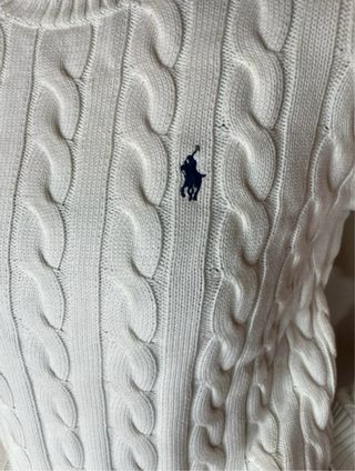 Jersey Polo Ralph Lauren Blanco Talla S