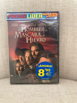 DVD El Hombre de la Máscara de Hierro