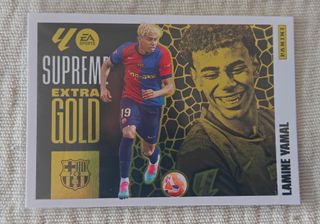 Lamine Yamal Supreme Extra Gold Panini 25/26