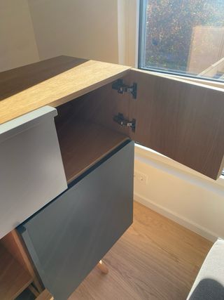 Aparador MYA madera y cristal