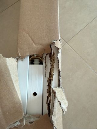 Estantería IKEA PLATSA blanca (golpeada)